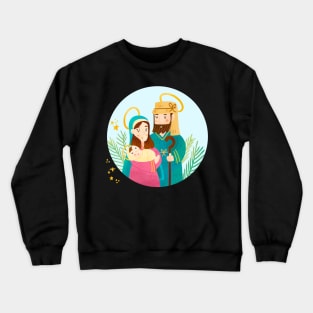 Nativity Cartoon Crewneck Sweatshirt